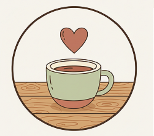 Secangkir teh menjadi icon kehangatan dan kenyamanan rumah yang selalu dirindukan Ilustrasi Secangkir teh hangat, simbol kenyamanan saat merasa sendirian.